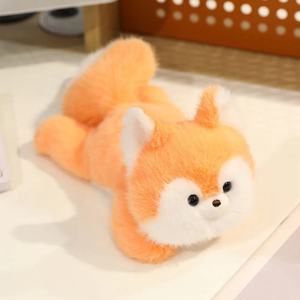 Creatief polskussen Zittende dieren Pluche dieren Huisdier Wasbeer Knuffel Cartoon Zacht dier Pluche pop Kinderspeelgoed