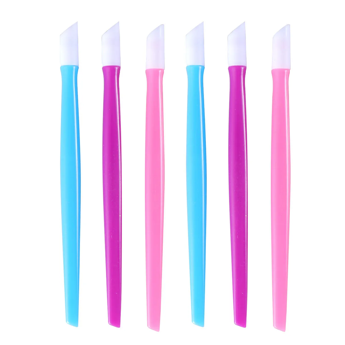 30 قطعة انتهازي للبشرة تصميم مريح مزيل الجلد الميت لأدوات مانيكير مسمار الفن الملمعات قابلة لإعادة الاستخدام منظف البشرة سريع #4