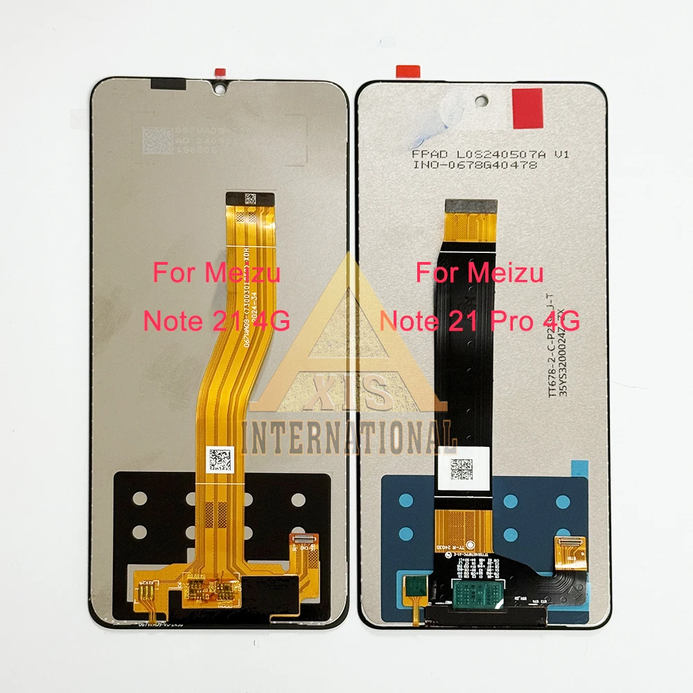 Original para 4g meizu mblu 21 m2416 display lcd tela de toque