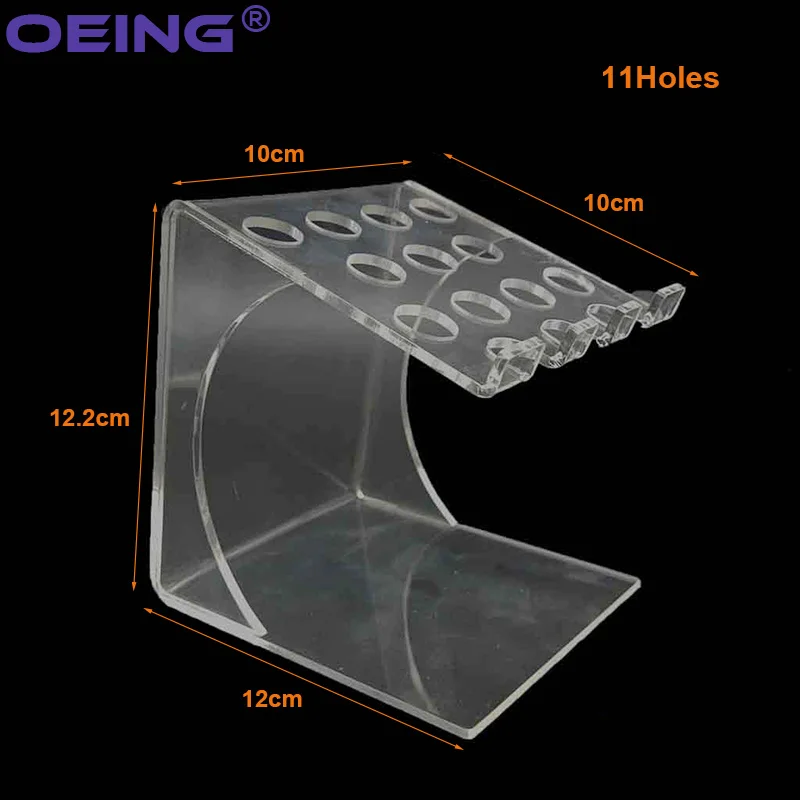 Dental  Acrylic Organizer Transparent Resin Composite Syringe Organizer Holder Storage Box Dispenser Holder Stand Dentist Tools