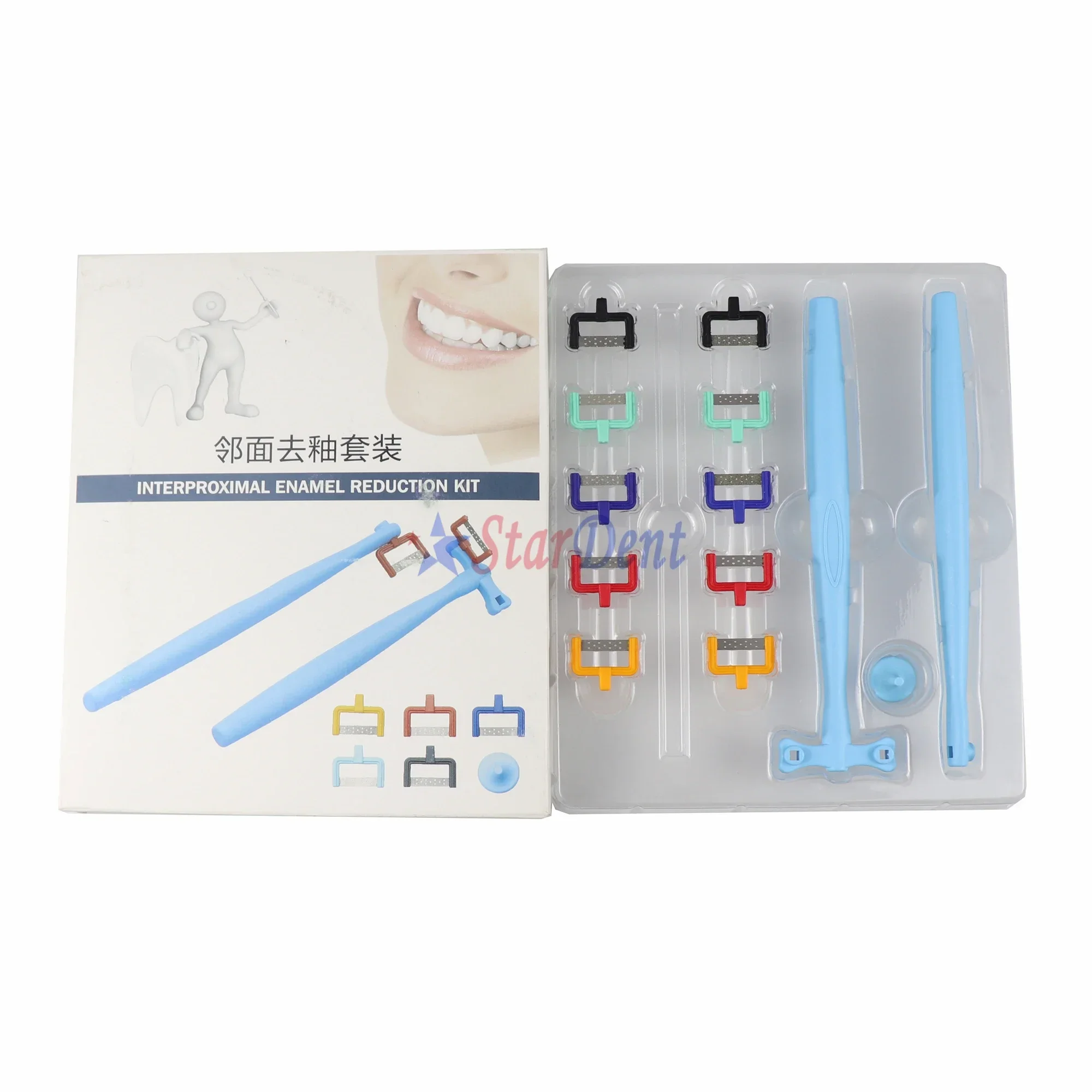 Best Professional Disposables Interproximals Enamels Reduction Kit IPR Kit/Dentals Health Materials