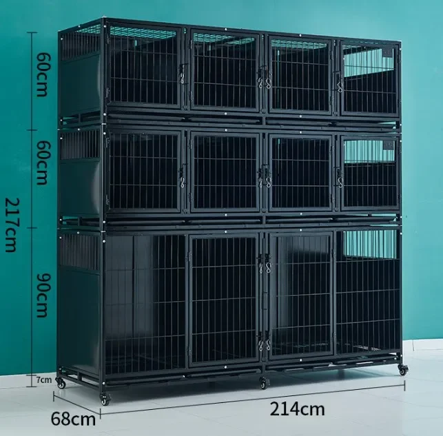 Heavy Duty Large Space Pet Cage Dog Breeding Cage Isolation Dog Cage For Large Medium And Small Dogs