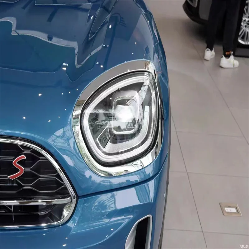 dfdku For BMW Mini Countryman Cooper R60 2017-2021 Headlamp Cover Headlight Lens Plexiglass Replace Original Lampshade