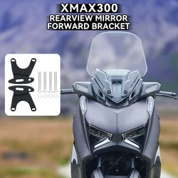 Fit for XMAX XMAX300 Motorcycle Modified Rearview Mirror Forward Bracket Aluminum Alloy Fixed Extension Seat