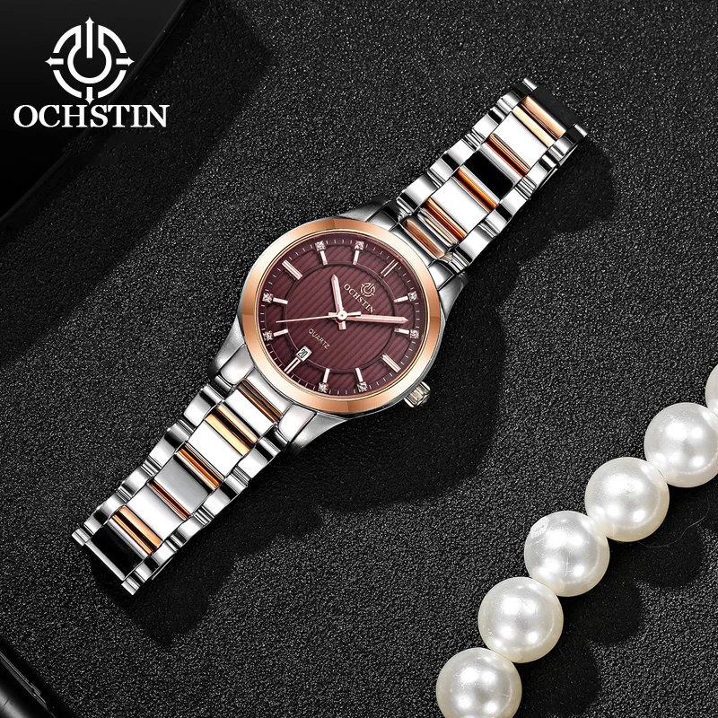 

OCHSTIN Hot Model 2024 Fresh and Beautiful Parangon Perfection Series Wristwatch Japanese Quartz Movement Women's Quartz Watches