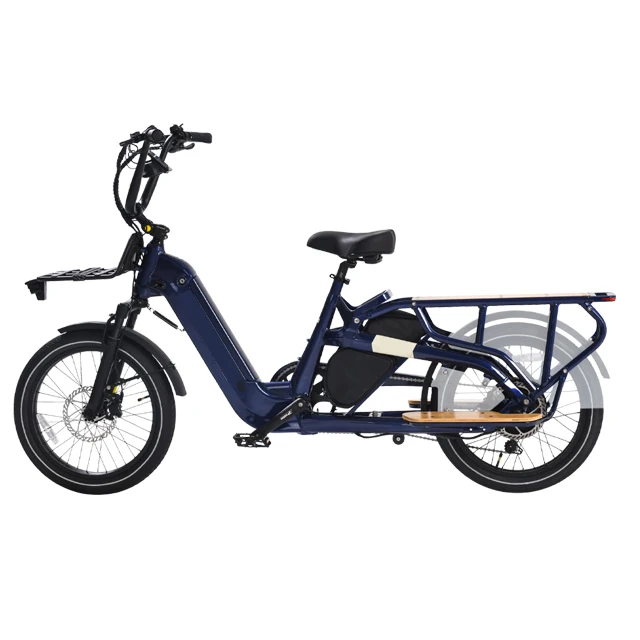 

STLF Long Tail Cargo Electric Bicycle OEM Factory Electric Cargo Bike 250w 750w Cargo Frame Ebike High Quality Electric Bike