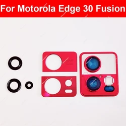 Rear Camera Glass Lens For Motorola MOTO Edge 30 Fusion Back Main Camera Lens Glass with Adhesive Sticker Repalcement