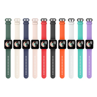 Silicone Strap For Xiaomi Mi Watch Lite Global Version Smart Watch Replacement Sport Bracelet Wristband for Redmi Watch Strap