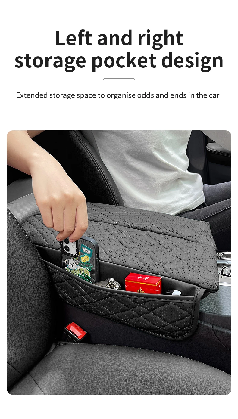 Car Central Armrest Pad For BMW G30 G38 G32 6GT 2018-2023 LHD Auto Center Console Arm Rest Box Cover Mat Protective Accessories