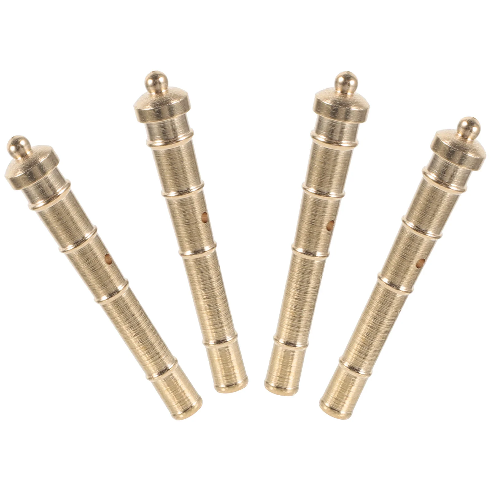 4 Pcs Sailing Model Mini Accessories Miniature Barrels Metal Sailboat