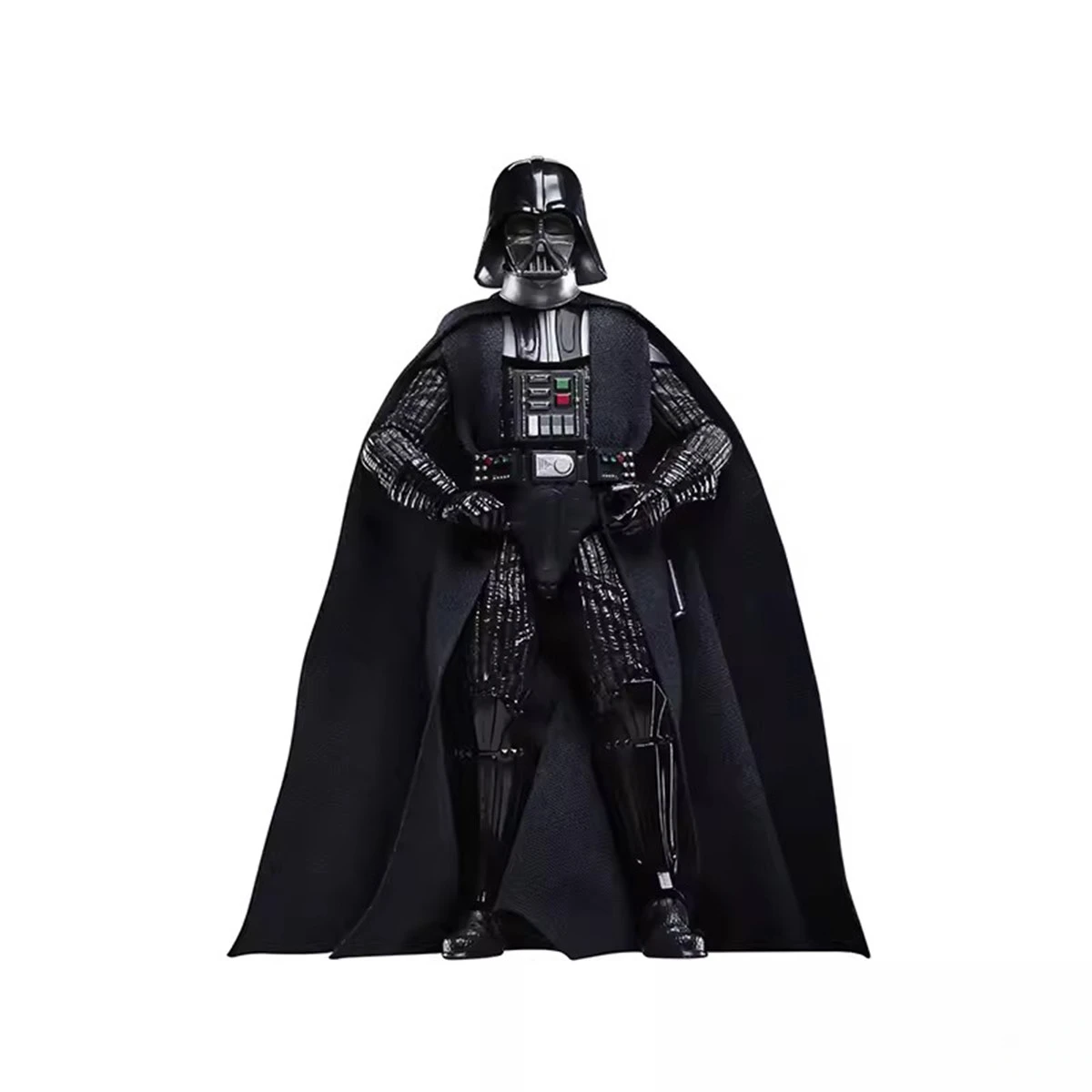 Em estoque original hasbro star wars a série preta uma nova esperança darth vader anime figura de ação modelo coleção brinquedos meninos
