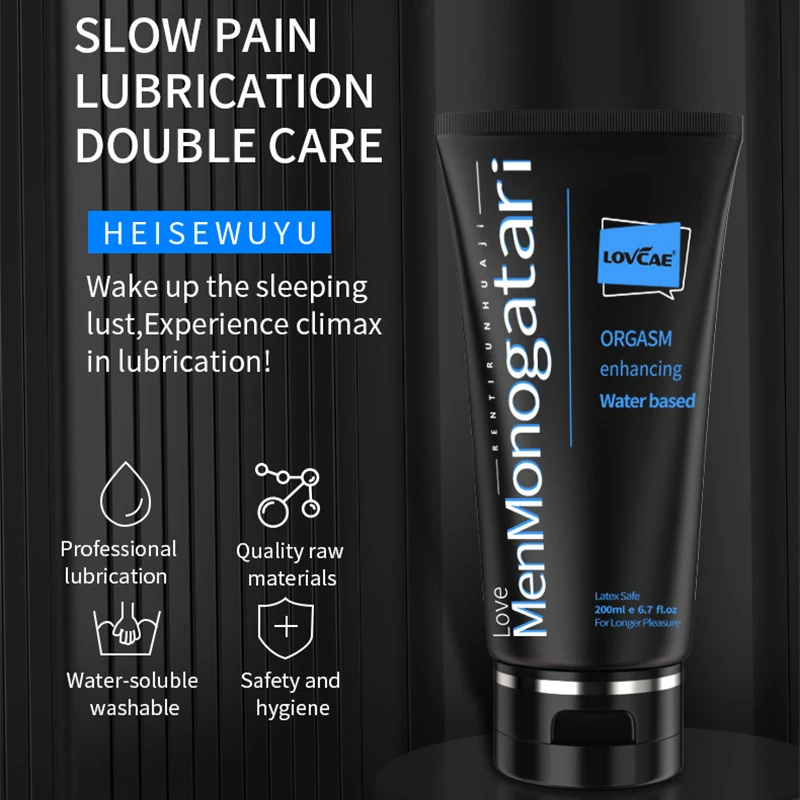 50/200ml Water-Based Personal Lubricant Hydrating Vagina Anal Safe Lubricating Oil Long Lasting Lubrication Sex Toys for Couples