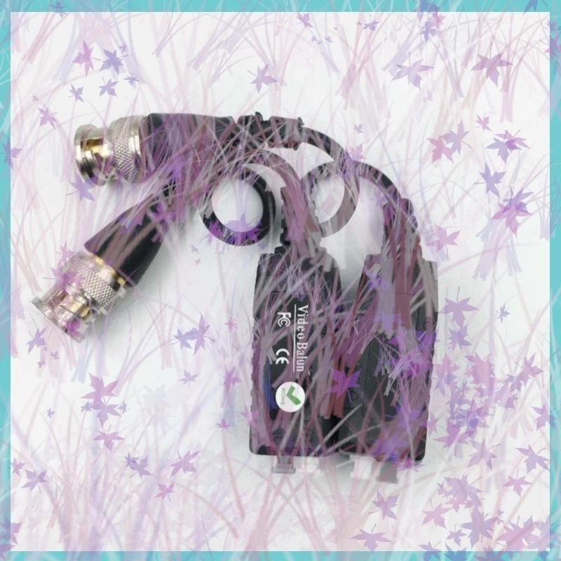 

1/5/10pairs Enhanced Twisted BNC CCTV Video Balun Passive Audio Camera Transceiver UTP Balun BNC to Cat5 CCTV Cable Converter C4