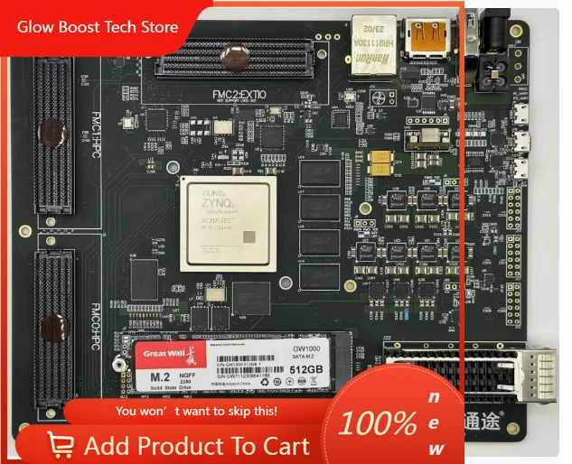 

Плата разработки NYFor MPSOC XCZU15EG с FMC HPC и встроенным программным радио