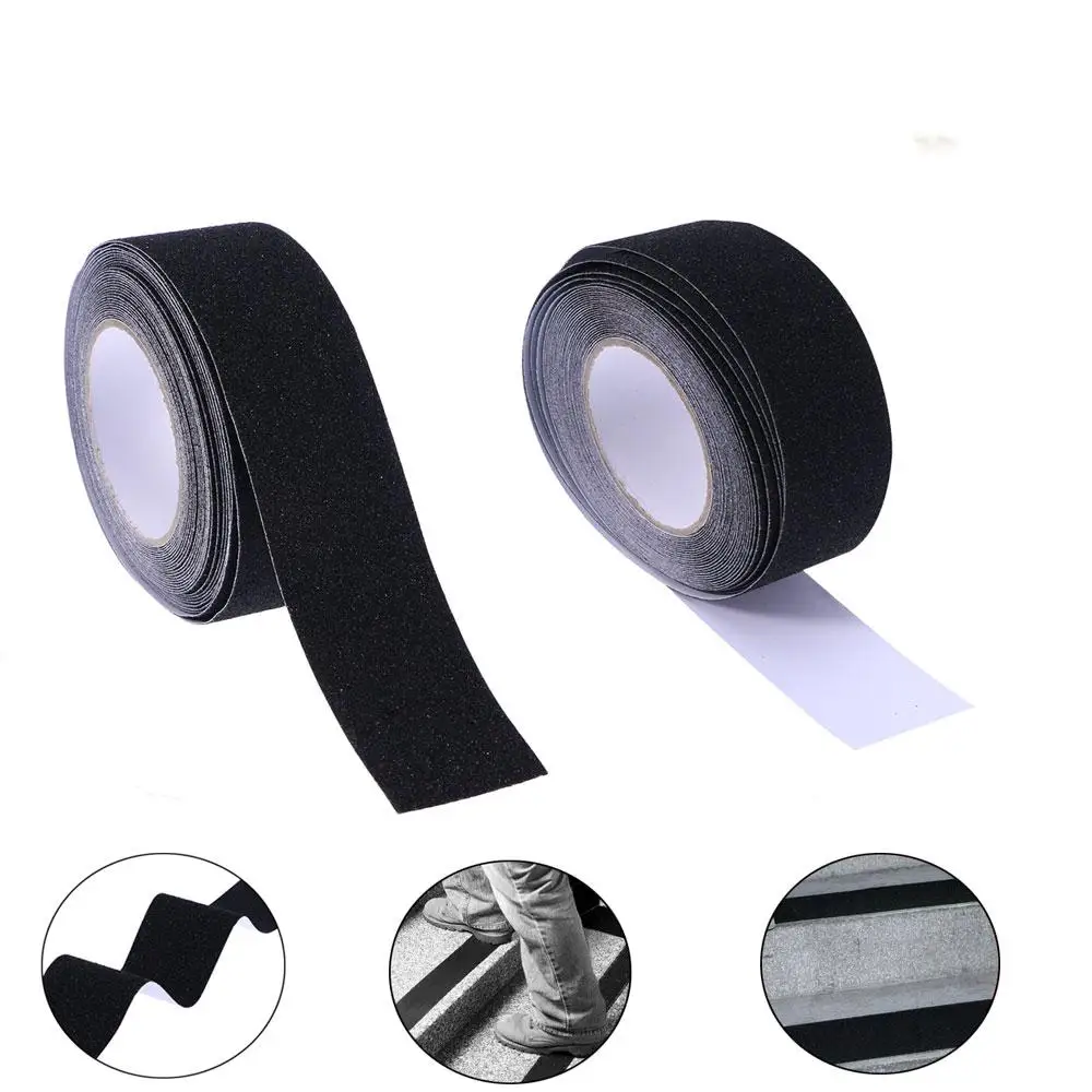 Cinta adhesiva de 10 M, resistente, no adhesiva, decorativa, tira de escaleras, pegatina deportiva