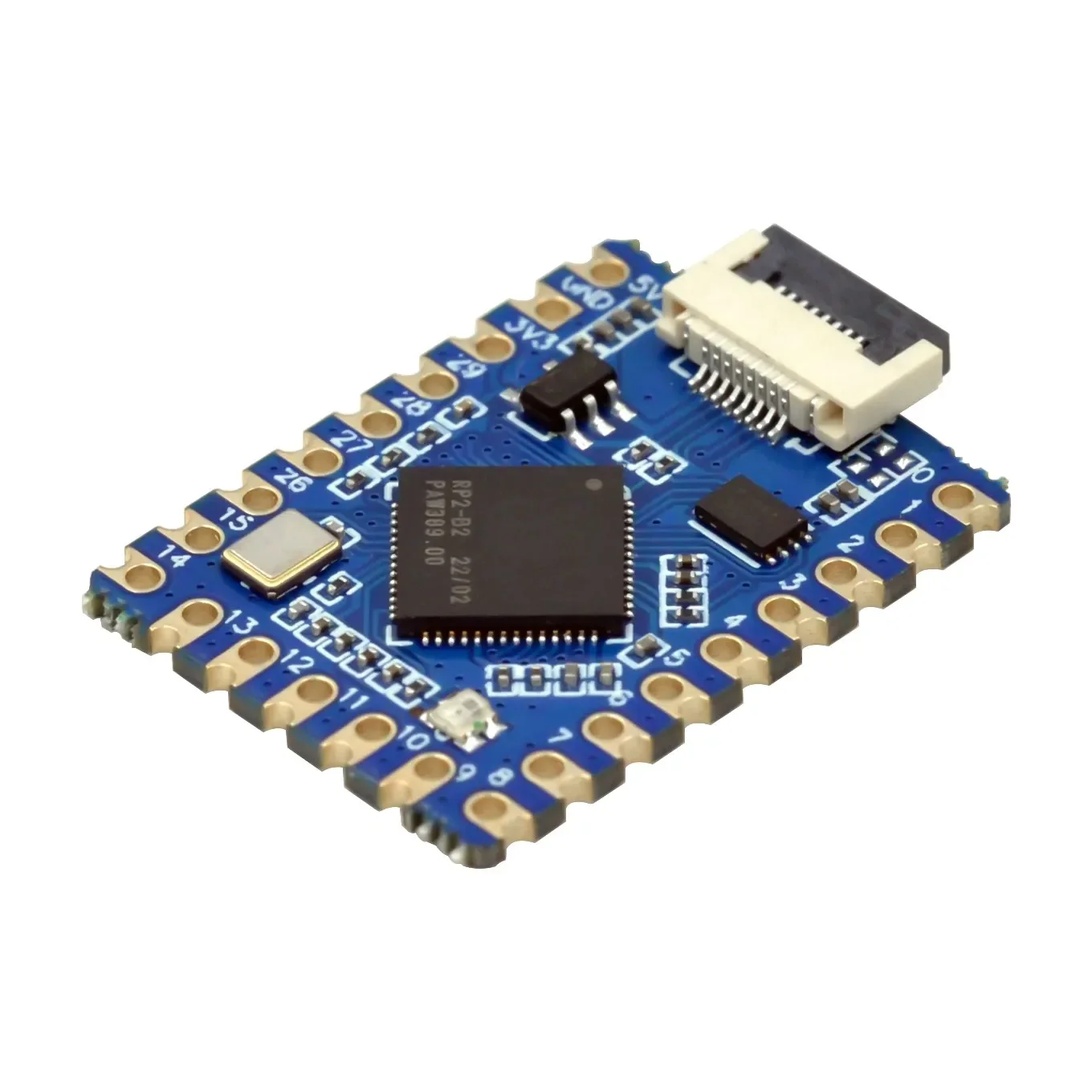 Imagem -04 - Módulo Placa de Desenvolvimento Minúsculo para Arduino Rp2040 Zero Usb tipo c Interface 264kb Sram 2mb Flash Raspberry pi Pico Rp2040