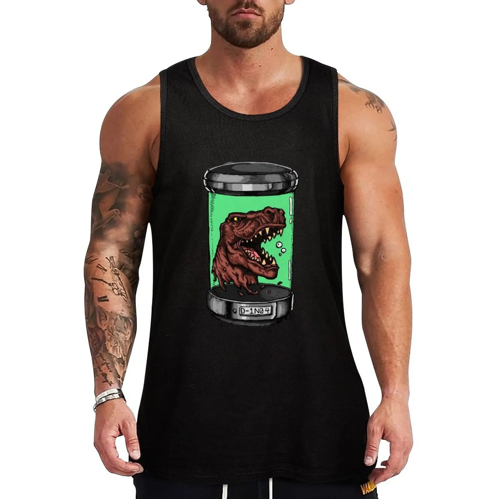 

D1N0-4 Tank Top Text Print Tank Top Letter Graphic Casual Sleeveless