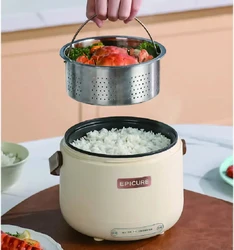 1.7L Smart Low-sugar Rice Cooker Home Rice Soup Separation Rice Cooker Multi-function Electric Cooker Non-stick Auto Keep Warm