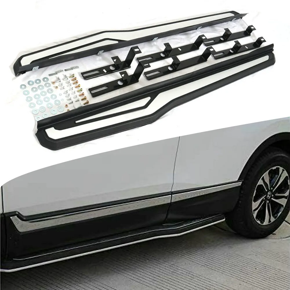 

2PCS Side Steps Running Boards Nerf Boards Fits Honda CR-V CRV 2017-2022 Pedals
