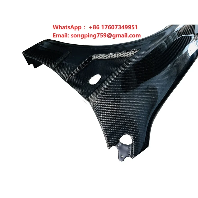 Manufacturer Hot-selling Front Wide Fenders Black stom Non-deformable Mudguard