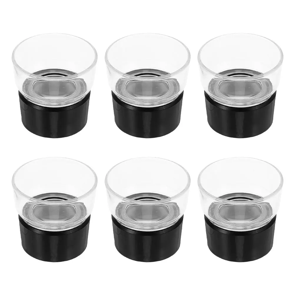 6Pcs Jewelry Loupe 10X Precision Cylindrical Loupe with Hd Optical Glass True-to-Life Color Reproduction for Gemstone Jewelry