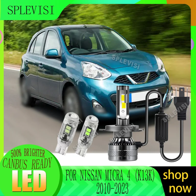 

easy DIY install include a free random color T10 Bulb For NISSAN MICRA 4 (K13K) 2010 2011 2012 2013 2014 2015 2016 2017-2023