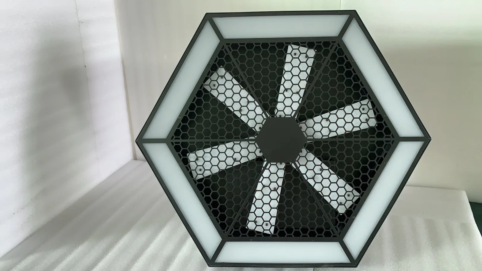LED 60*60 rgb Pixel stage fan light DMX512 backgoup effting lighting for disco bar wedding show