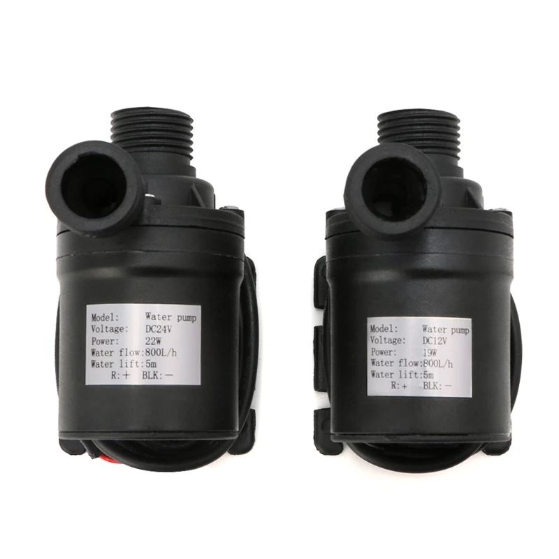 

800L/H 5m DC 12V 24V Solar Brushless Motor Water Circulation Water Pump Submersibles Water Pumps