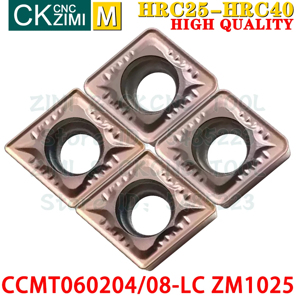 CCMT060204-LC ZM1025 CCMT060208-LC ZM1025 초경 인서트 외부 내부 선삭 인서트 도구 CCMT0602 CCMT 0602 LC CCMT21.51 CCMT21.52 LC CNC 금속 선반 커터 도구 목공 도구