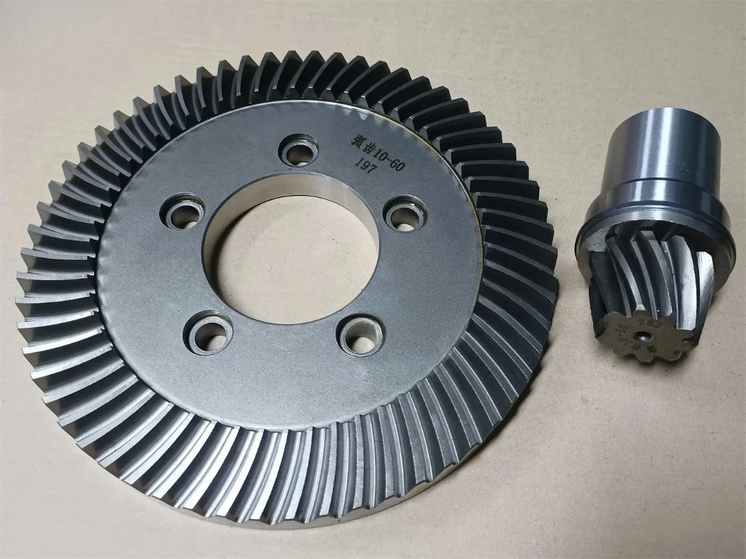 JTJ Air Jet Loom Spare Parts TSU ZAX 9100 60:10 T Positive Camshaft Gear Bevel Gear  for Textile Machinery