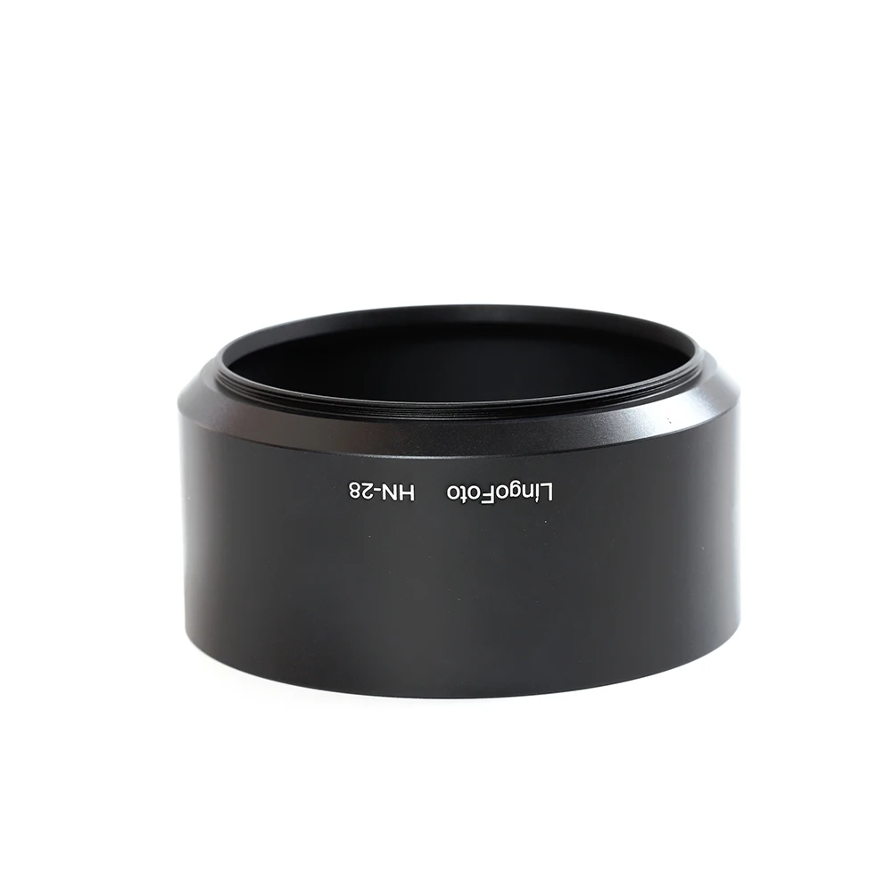 LinGo  Metal Lens Hood HN-28 77mm Compatible with Nikon AF 80-200mm f/2.8 ED Screw-in Replacement