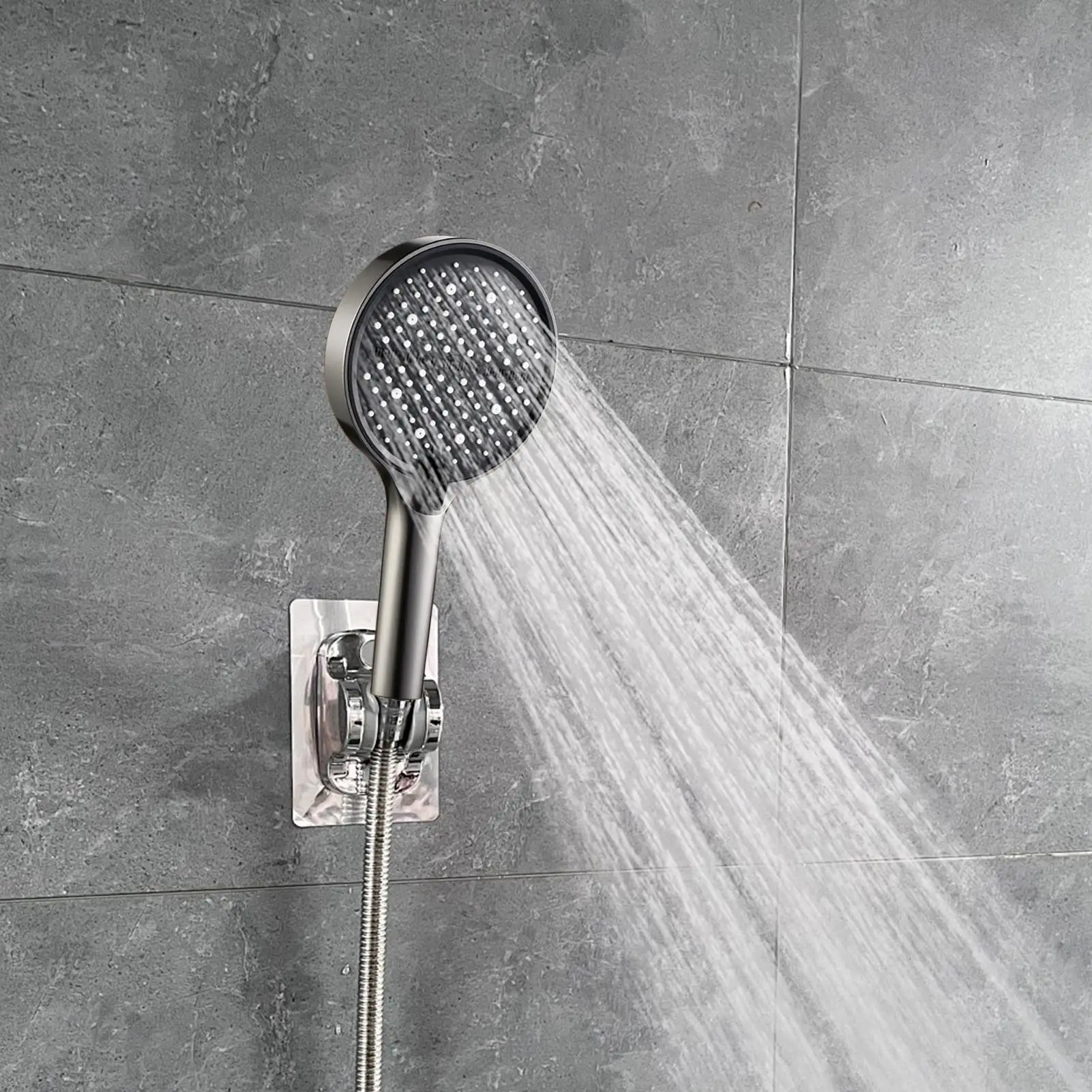 

Душевая насадка с ручной душевой насадкой высокого давления с 7 режимами распыления, устойчивые к ржавчине запасные части для настенной жесткой воды на каждый день