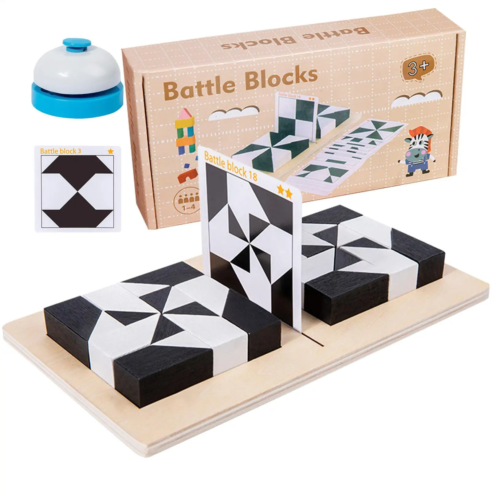 Mind-bending Challenge Geometric Puzzle Game Kids Toy Game Parent-child Interactive Board Game Party Game Toy Gifts