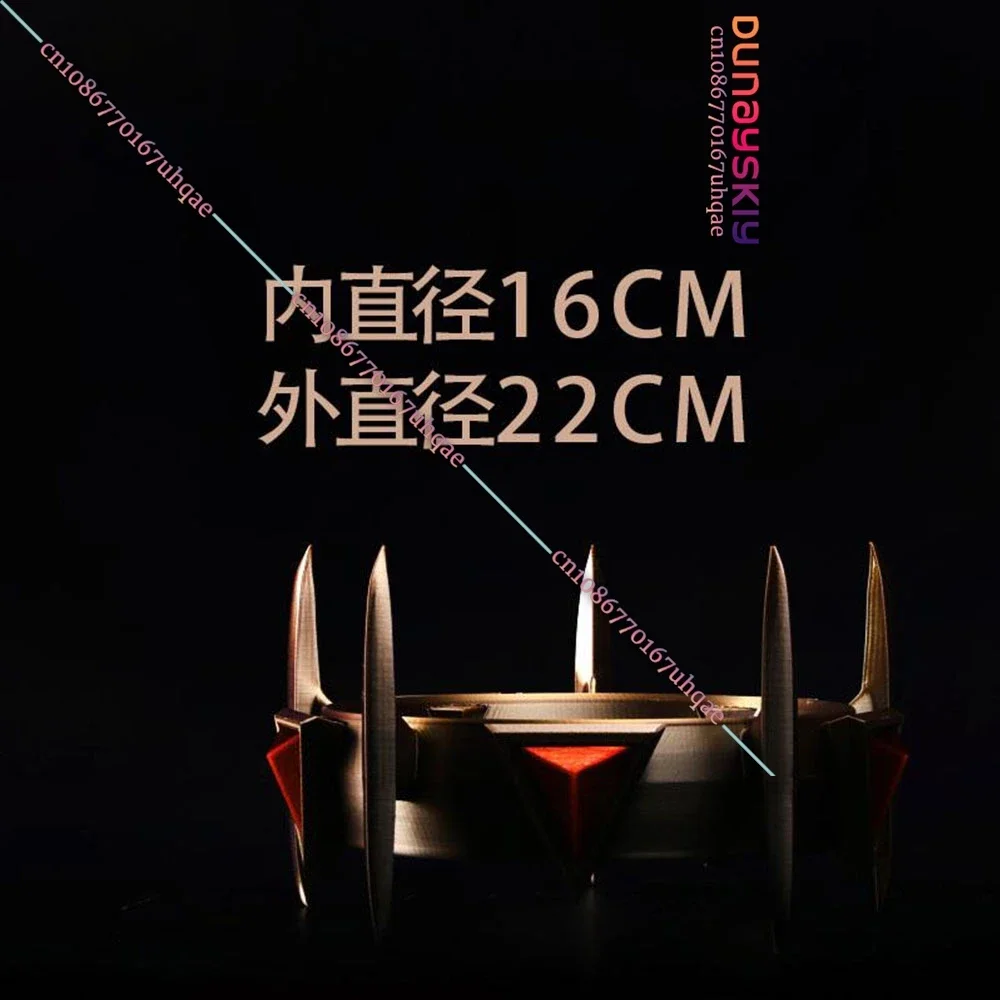 Cosplay Inmortal Ahri Korona Balowa Rekwizyty Cosplay Ręcznie Robione PVC 22CM Ahri Rekwizyty Korony do Odgrywania Ról