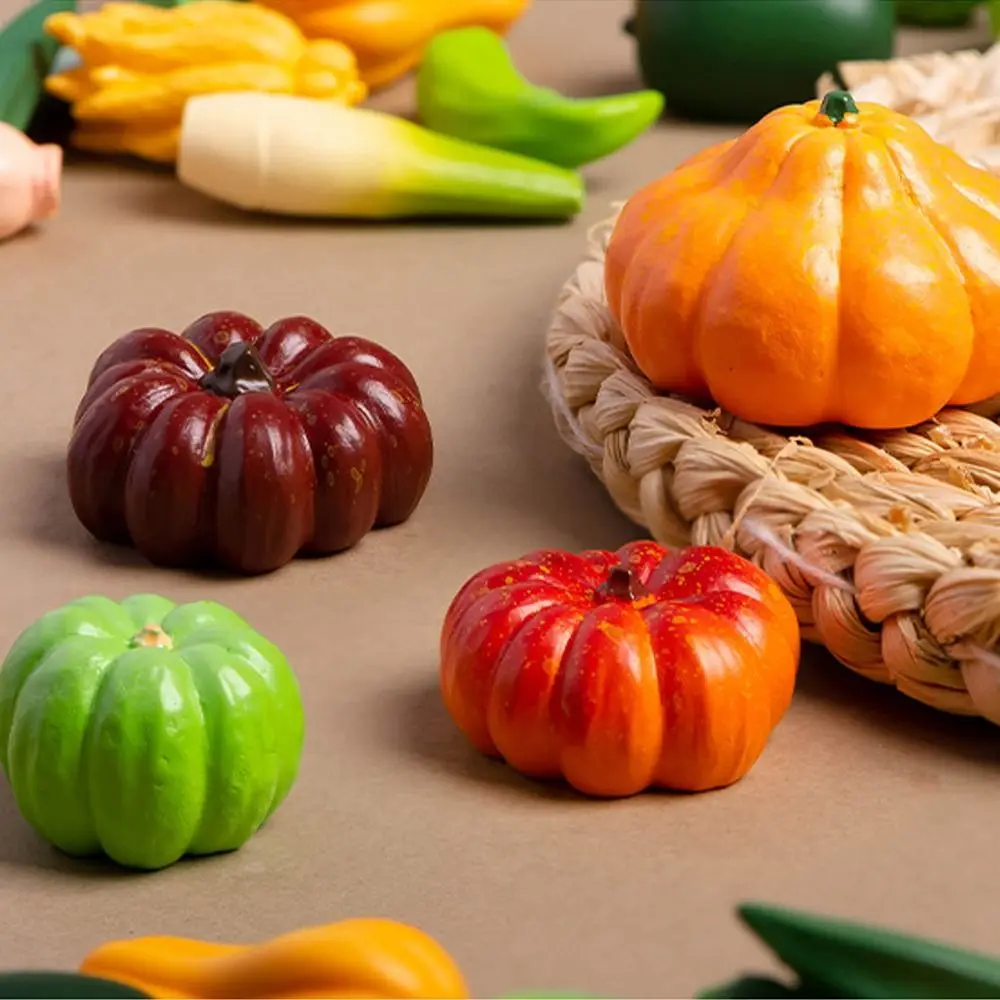 Cute Simulation Vegetables Mini Realistic Vegetables Figurines Miniatures Handicrafts DIY Decorations Vegetables Model