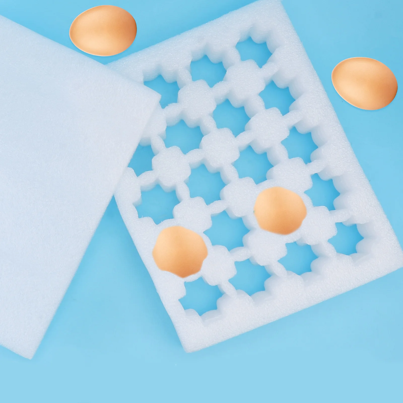 

2Pcs High Quality Egg Holder 40 Slot Organized Design Prevents Shaking and Breaking Ideal for Daily Use Protective Egg Carrier