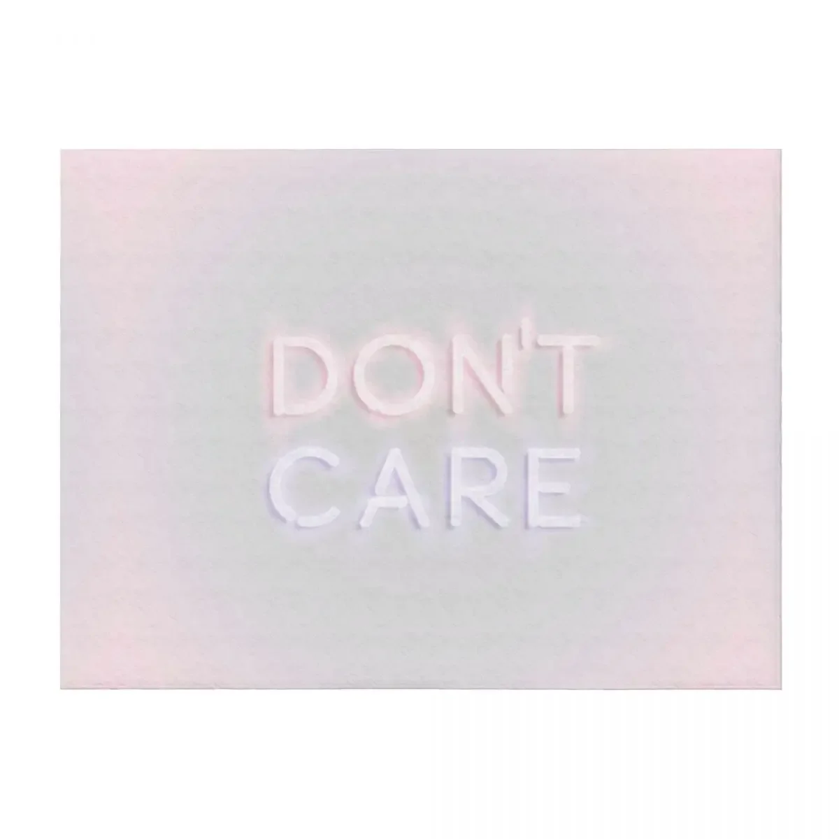 

Don't Care Throw Blanket Loose Soft Plush Plaid Soft Big Cute Plaid Blankets