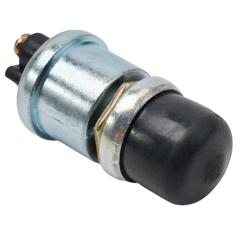 for starter Switch Instantaneous Push On Ignition Switch with for splash for proof Rubber Button and 50A Rating