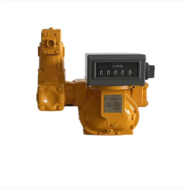 Liquid control flow meter positive displacement flow meter