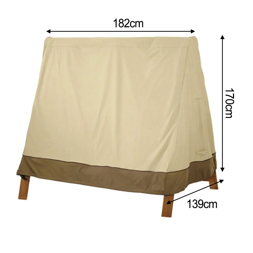 Outdoor Furniture Protection Outdoor Swing Cover Adjustable Outdoor Furniture Cover Waterproof Swing Cover Adjustable Drawstring