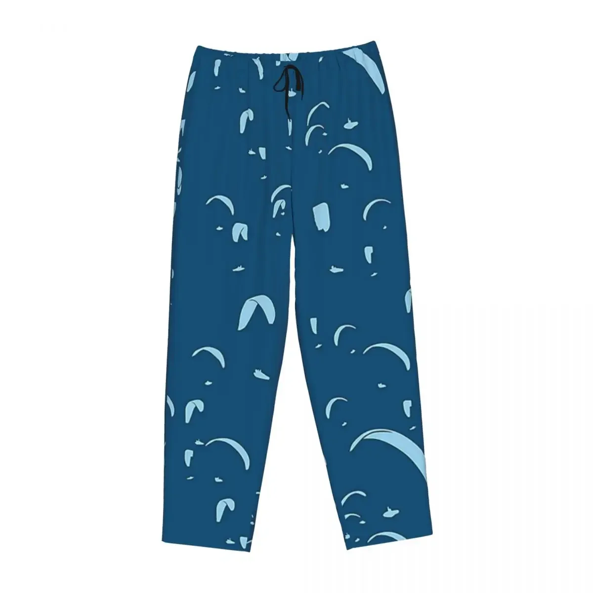 

Женские пижамные брюки Custom Paragliding Competition (синие) для отдыха и сна с карманами