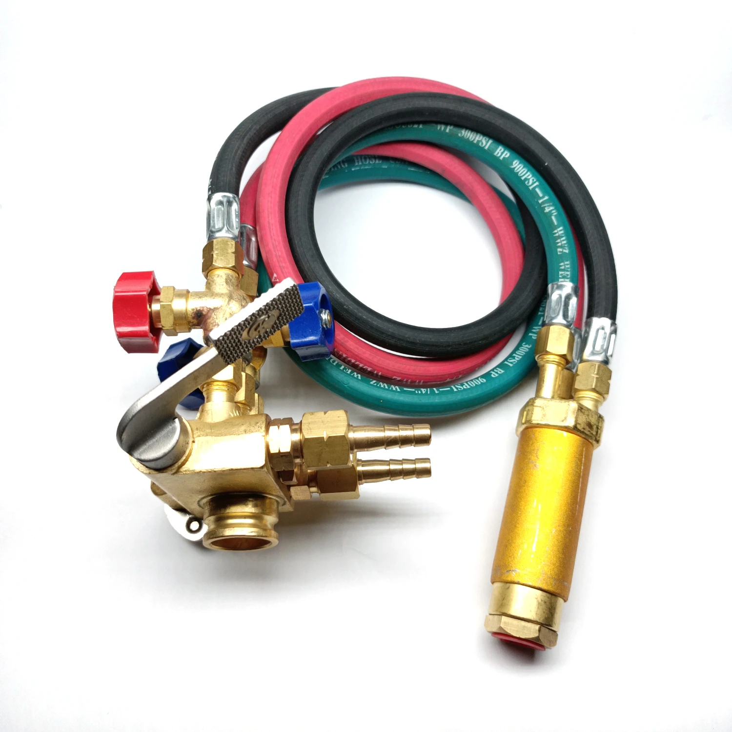 CG1-30 CG30 G02 G03 ANME Acetylene PNME Propane Flame Cutting Machine Gas Cutter Hose Part Quick Valve Aluminum Torch Body