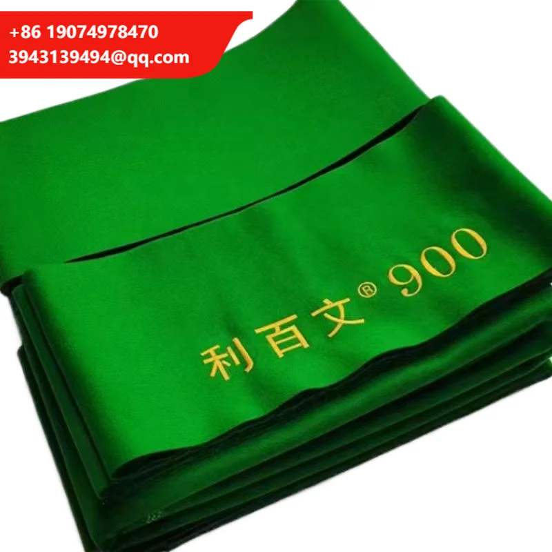 

Tournament Grade Waterproof Wool Fabric Worsted Wool Table Cloth For Snooker & Billiard Tables For Pool Tables