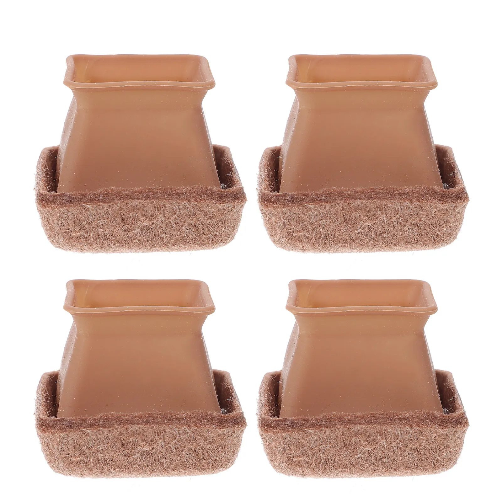 

4 Pcs Legs for The Furniture Rubber Caps Chair Table Protectors Feet Covers Foot Pad