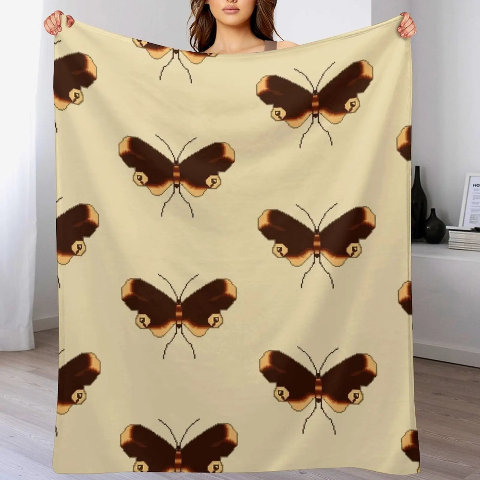 

Moth Eye Throw Blanket Kid'S Luxury Throw Furrys Blankets