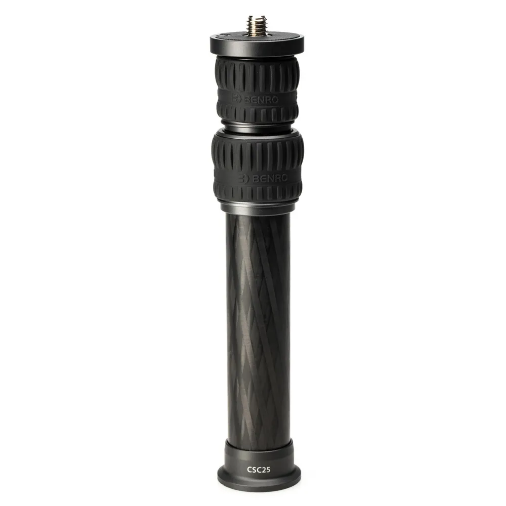 

Free Shipping 3 Sections Center Column Shaft Compact Extension Tube Carbon Fiber Tripod Center Column