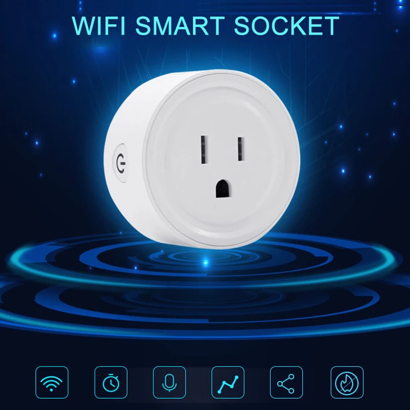 Ewelink Tuya WiFi Smart Plug Outlet Socket Smart Life App Remote Control Works With Alexa Google Home US Standard
