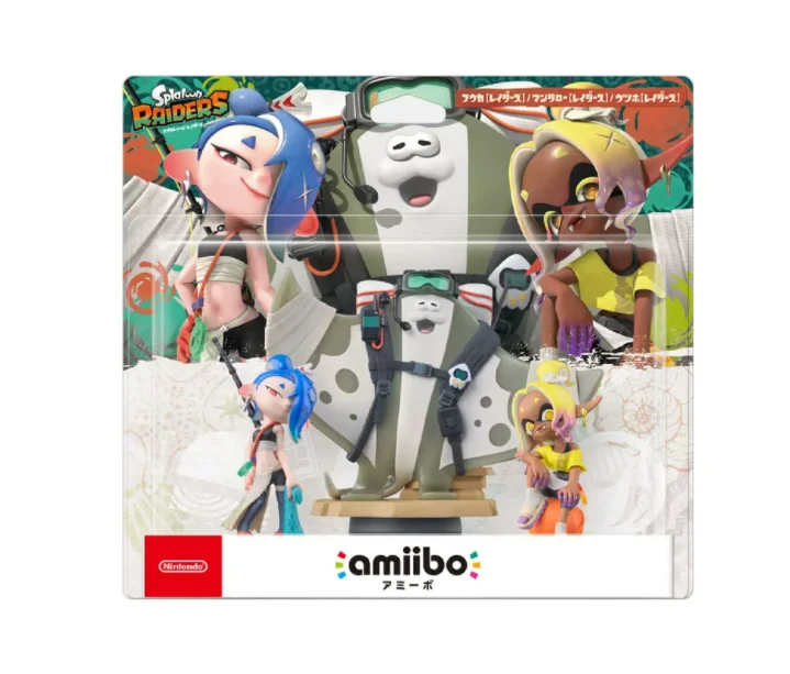 Nintendo Amiibo Figure - Splatoon Raid Series - Deep Cut，Shiver