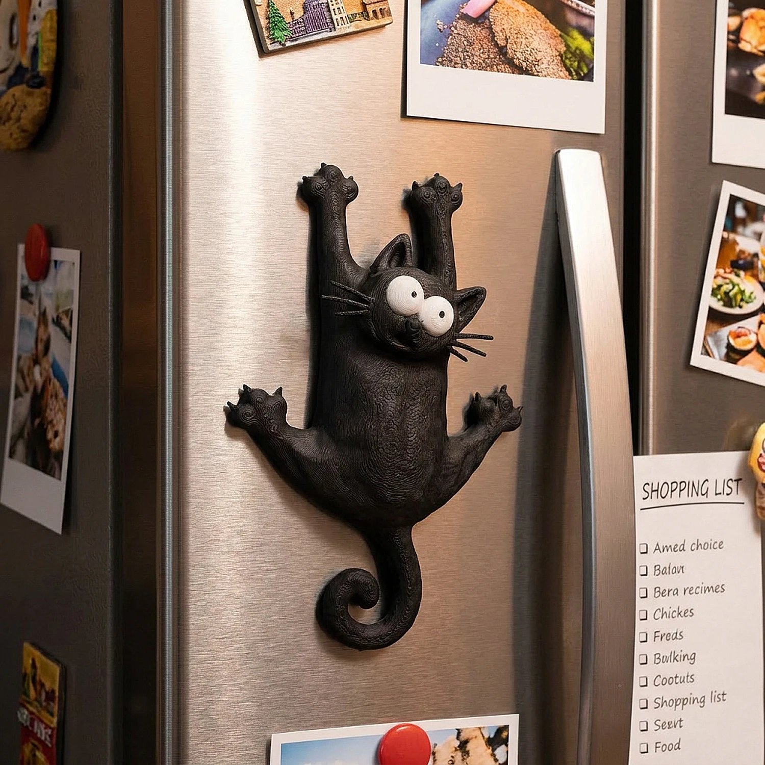 Creative & Cute Magnetic Cat Refrigerator Magnet — 