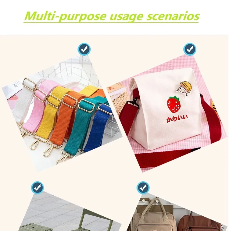 Baumwolle Gurtband Leinwand Band Für Rucksack Umreifung Taschen Handwerk Diy Gürtel Tasche Hund Zubehör 20/25/32/38/50mm 3 mt/los – Detail 3